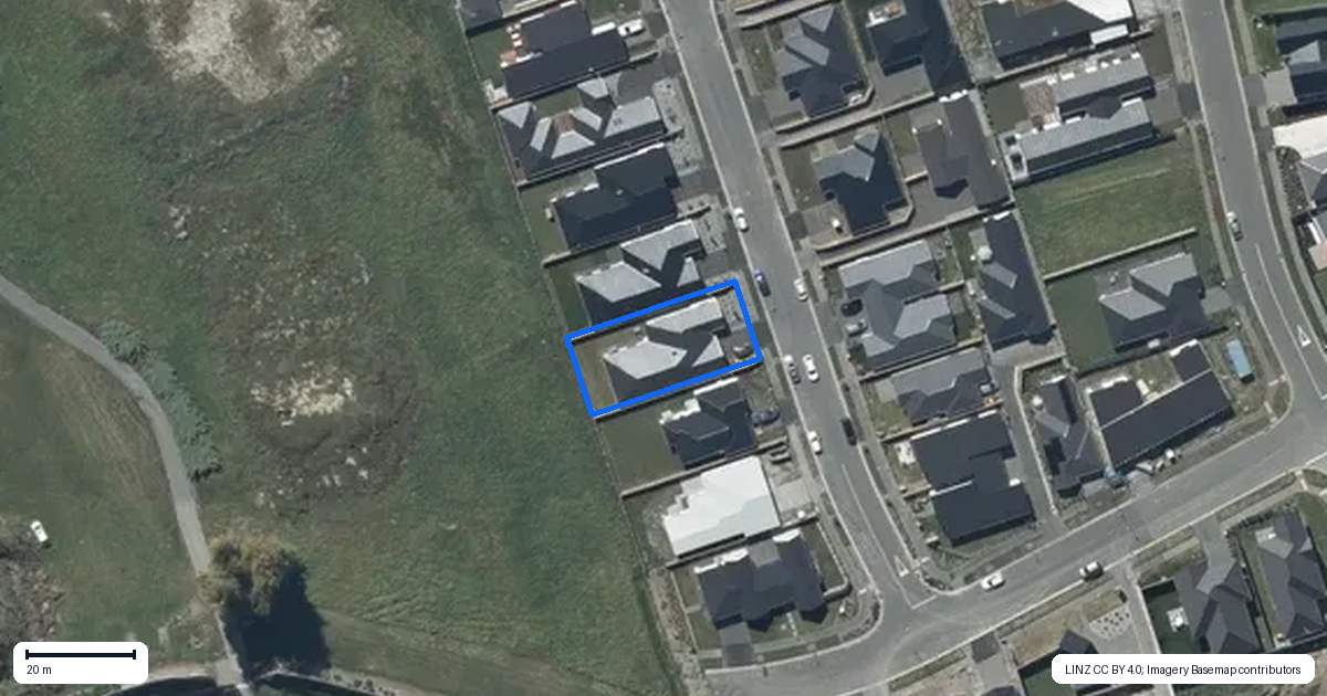 Property context map for 7 Eccles Place, Halswell, Christchurch
