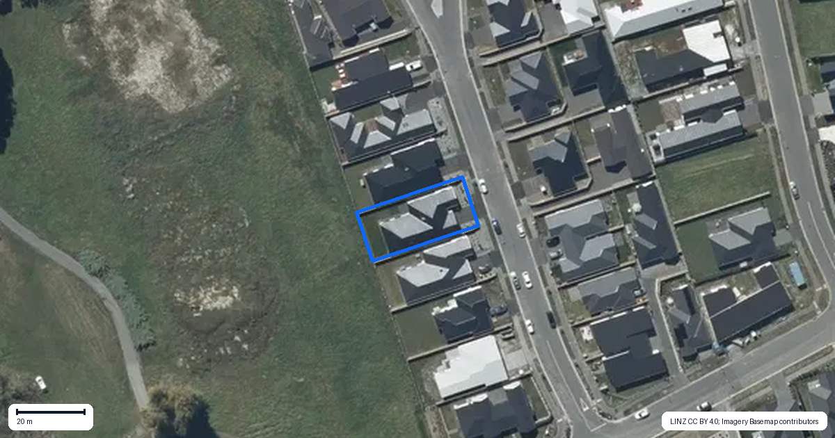 Property context map for 9 Eccles Place, Halswell, Christchurch