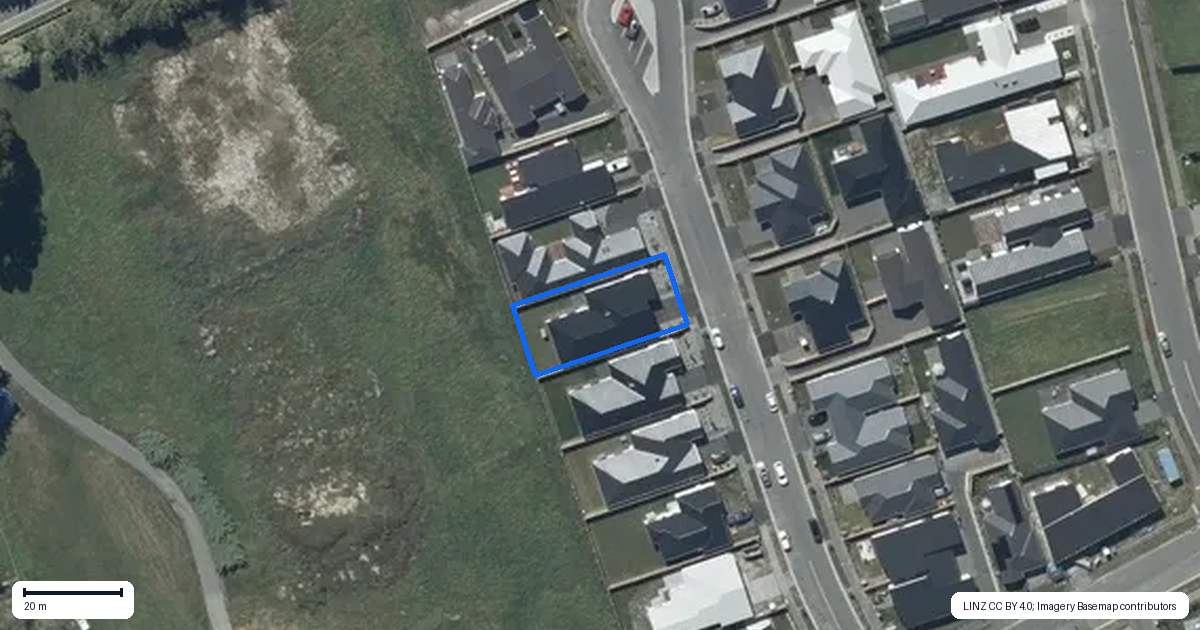 Property context map for 11 Eccles Place, Halswell, Christchurch