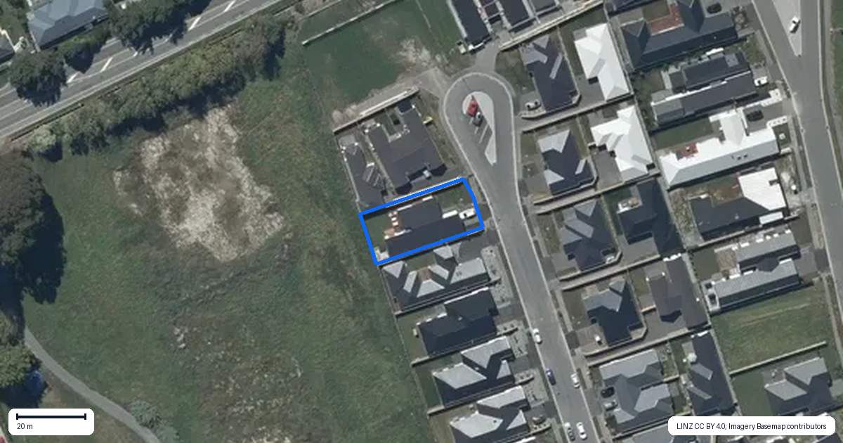 Property context map for 15 Eccles Place, Halswell, Christchurch