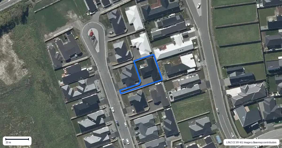 Property context map for 14 Eccles Place, Halswell, Christchurch