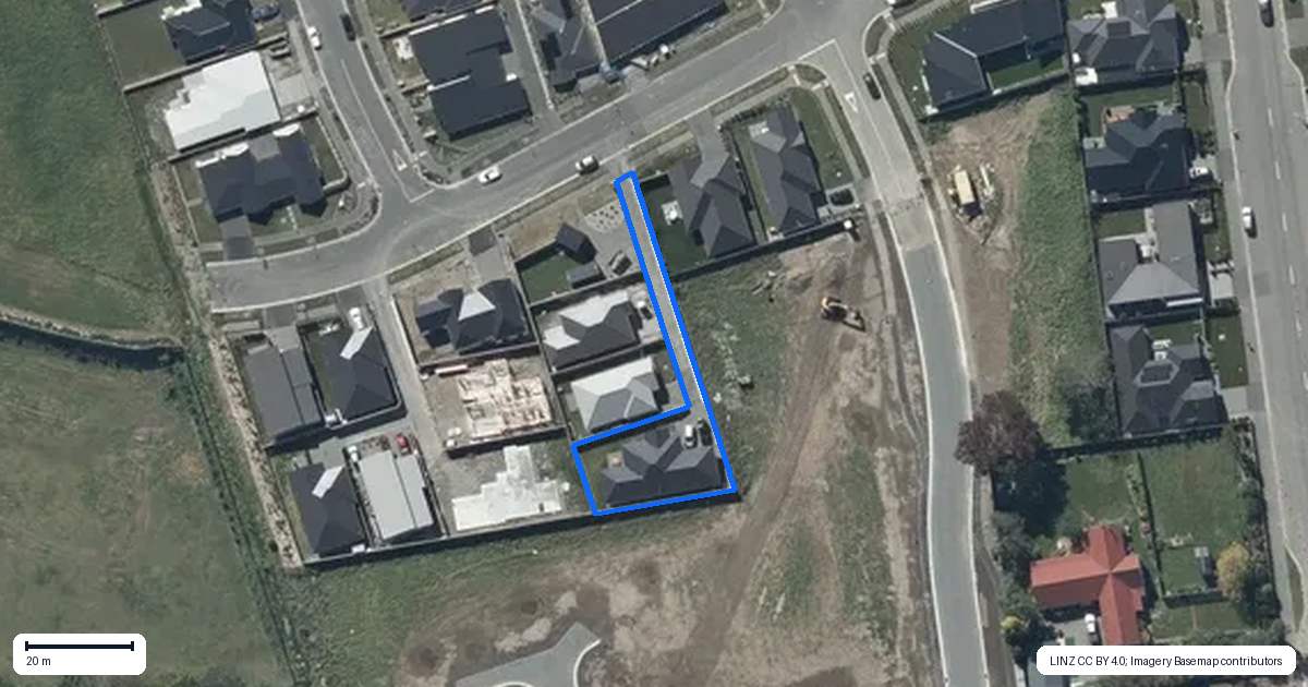 Property context map for 9 Glendore Drive, Halswell, Christchurch