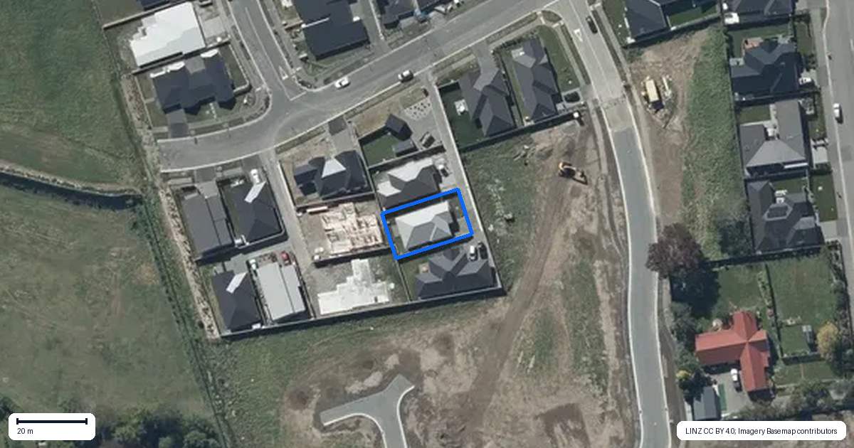 Property context map for 11 Glendore Drive, Halswell, Christchurch