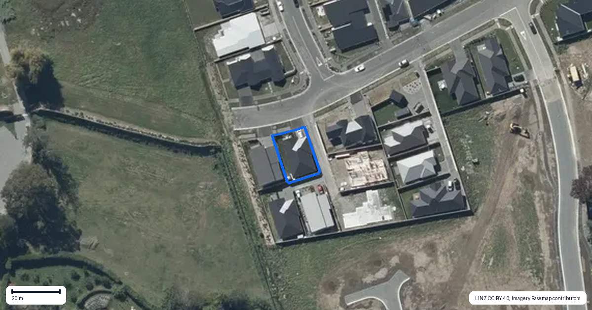 Property context map for 29 Glendore Drive, Halswell, Christchurch