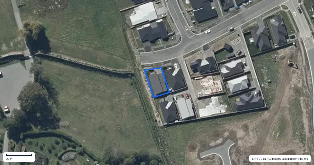 Property context map for 27 Glendore Drive, Halswell, Christchurch