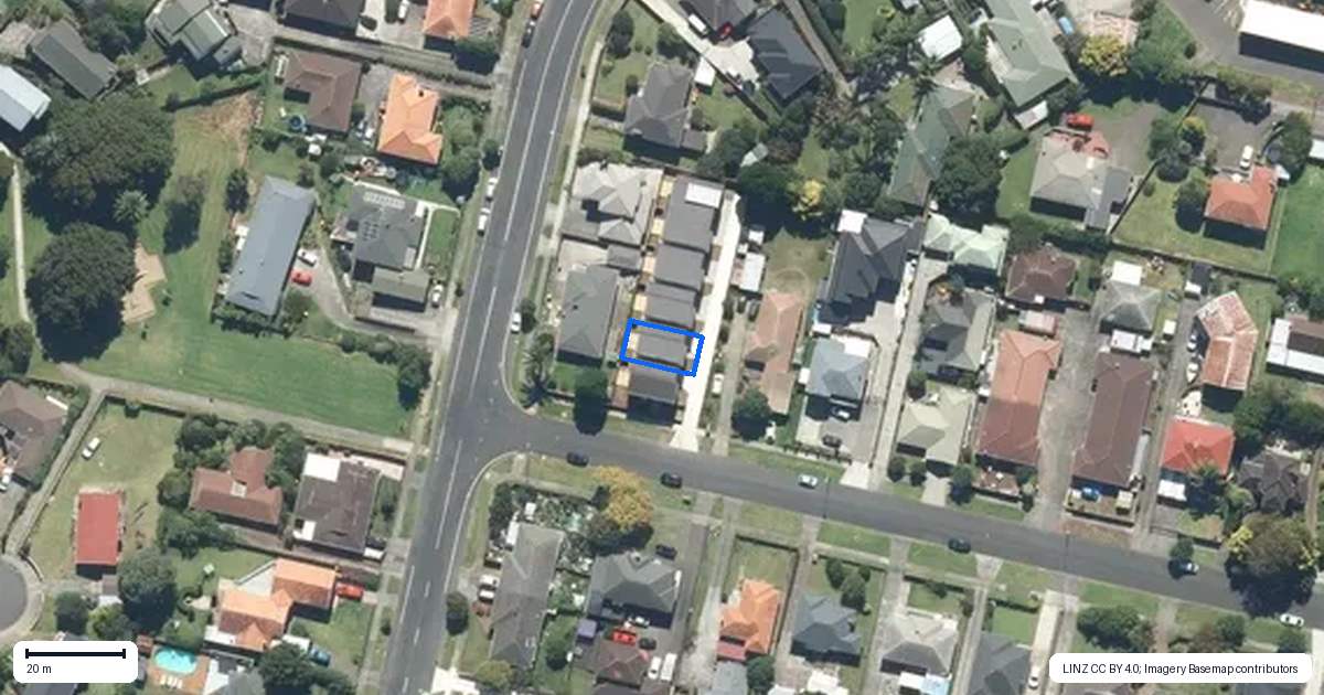 Property context map for 4A Weston Avenue, Papatoetoe, Auckland