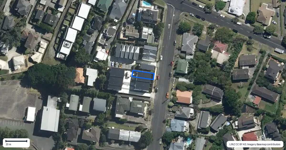 Property context map for 4/18 Arron Street, Ellerslie, Auckland