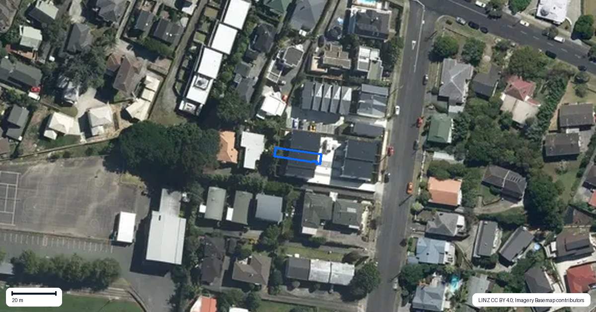 Property context map for 7/18 Arron Street, Ellerslie, Auckland