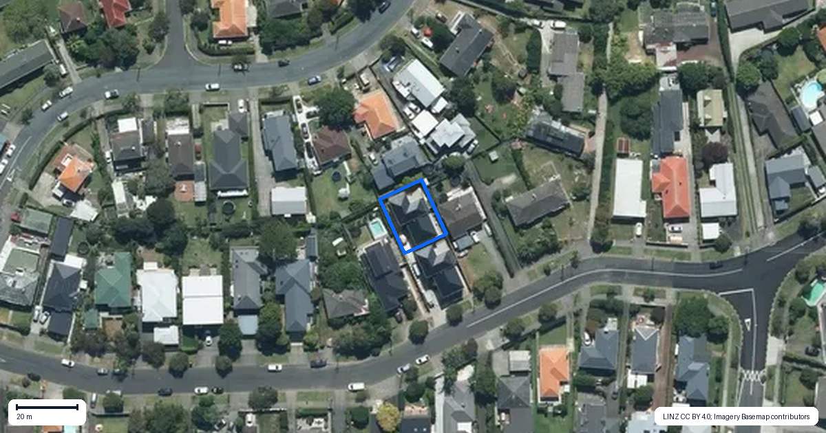 Property context map for 20B Harapaki Road, Meadowbank, Auckland