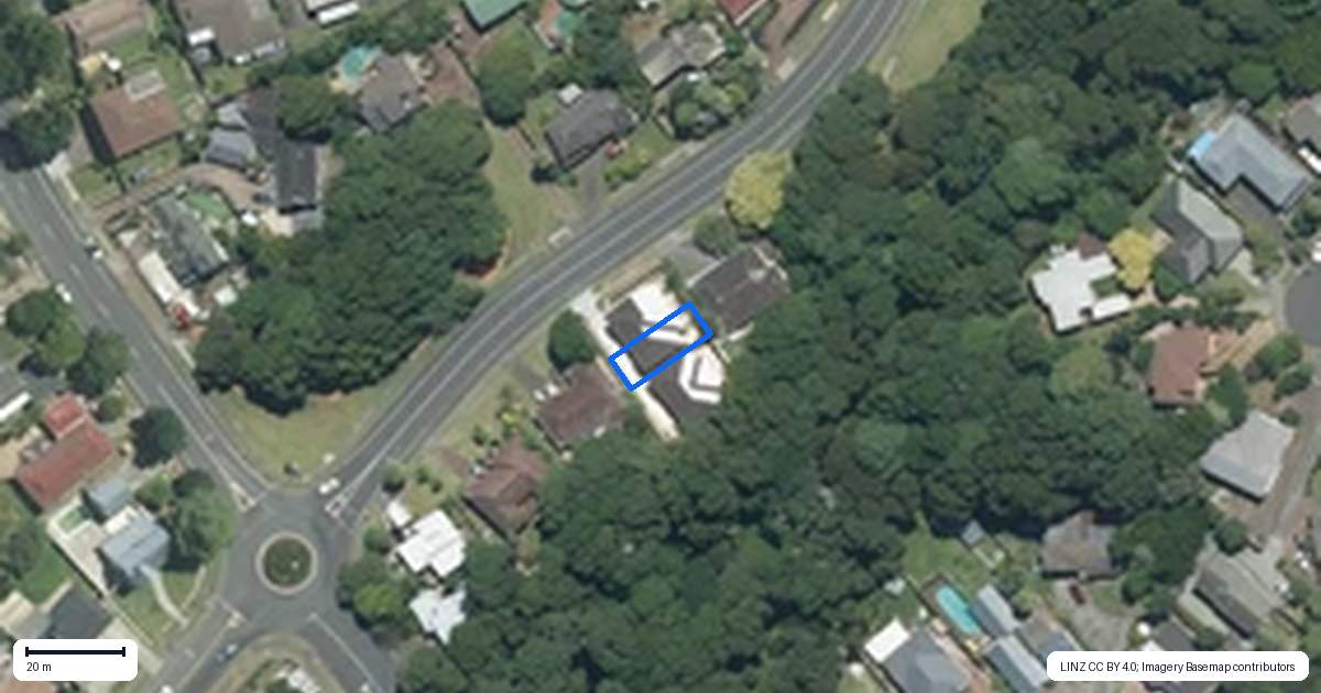 Property context map for 17B Eugenia Rise, Totara Heights, Auckland