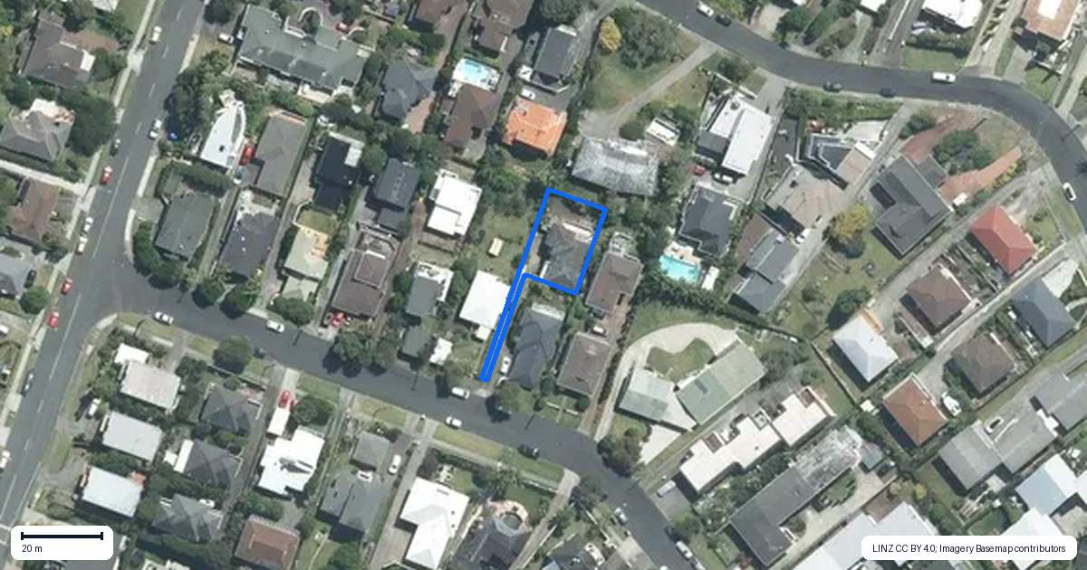 Property context map for 2/39 Rangitoto Terrace, Milford, Auckland