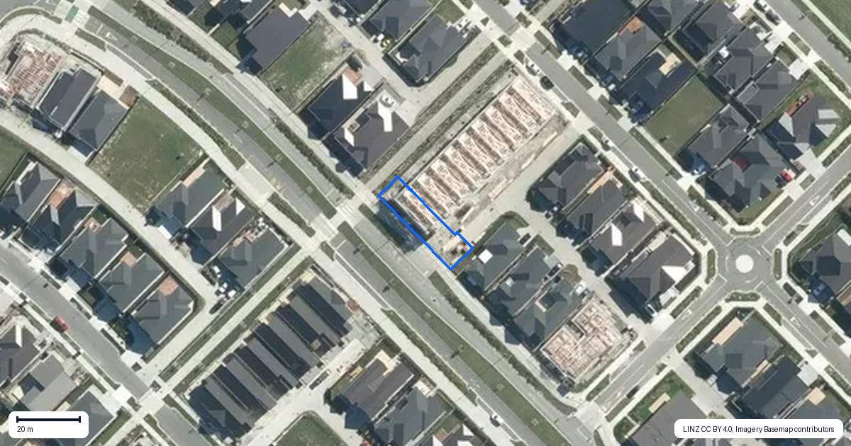 Property context map for 47 Spars Road, Wainui