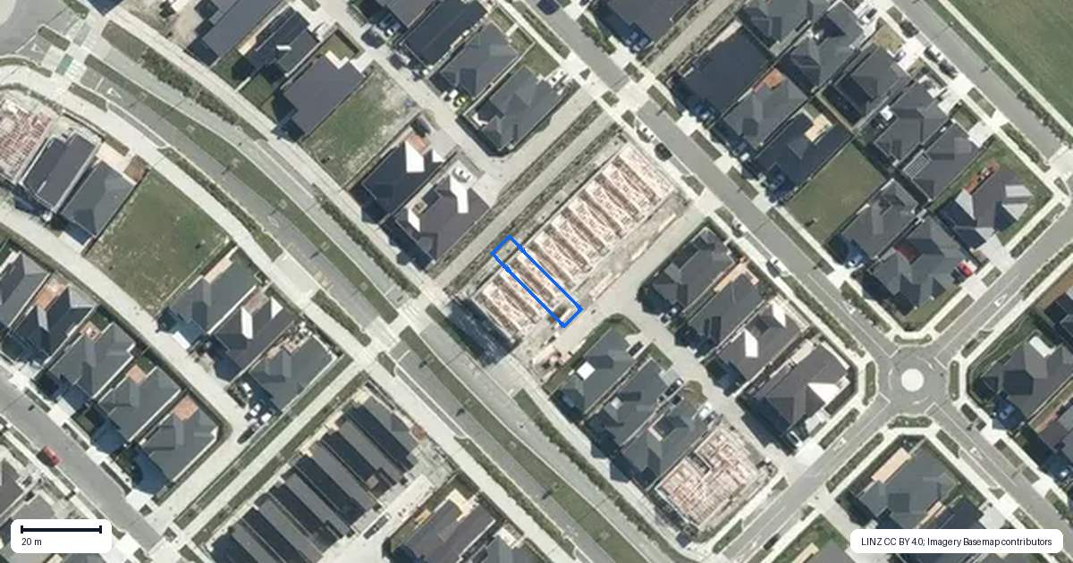 Property context map for 43 Spars Road, Wainui