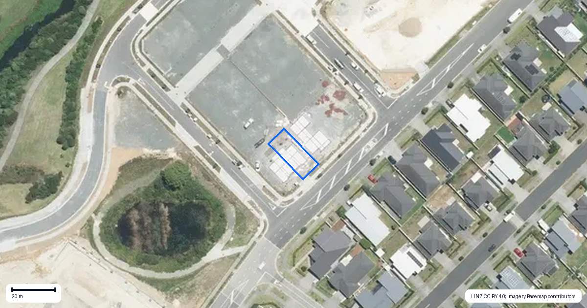 Property context map for 25 Te Napi Drive, Takanini, Auckland