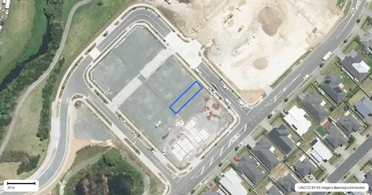 Property context map for 6 Paraone Crescent, Takanini, Auckland