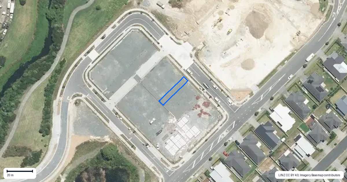 Property context map for 8 Paraone Crescent, Takanini, Auckland
