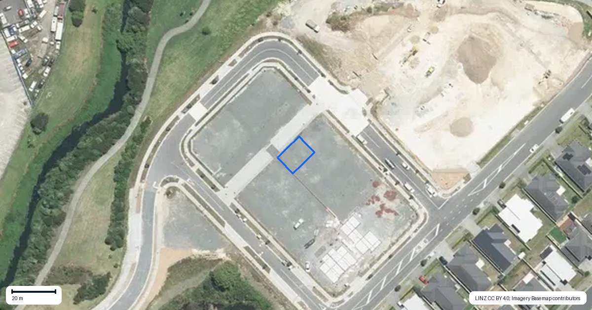 Property context map for 16 Paraone Crescent, Takanini, Auckland
