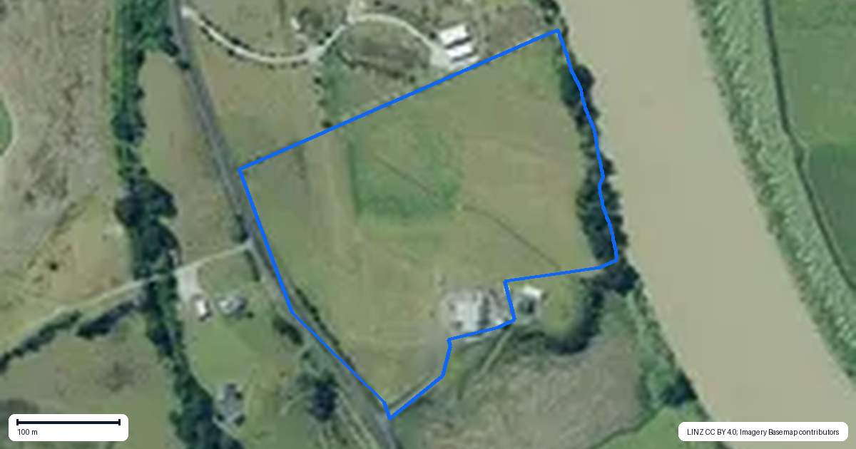 Property context map for 5123 State Highway 14, Awakino Point, Dargaville