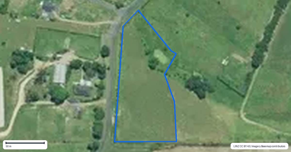 Property context map for 125 Plantation Road, Rangiriri, Te Kauwhata