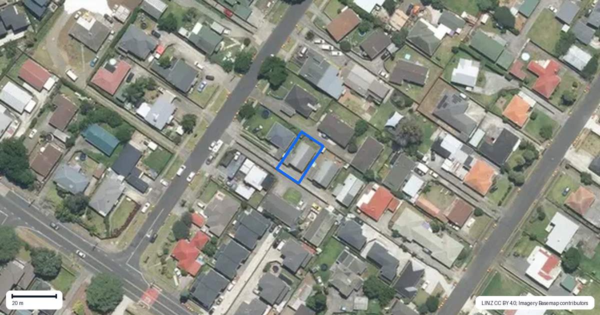 Property context map for 3B Berkeley Road, Manurewa, Auckland