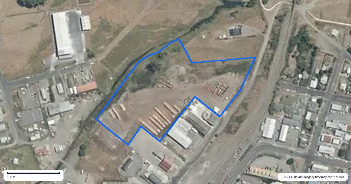 Property context map for 19 James Street, Waipukurau