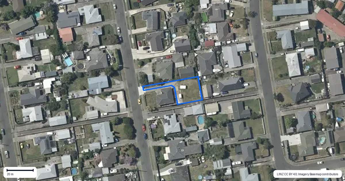Property context map for 17A Magdalen Crescent, Pirimai, Napier