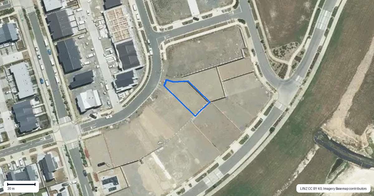 Property context map for 23 Viridian Avenue, Rosehill, Papakura