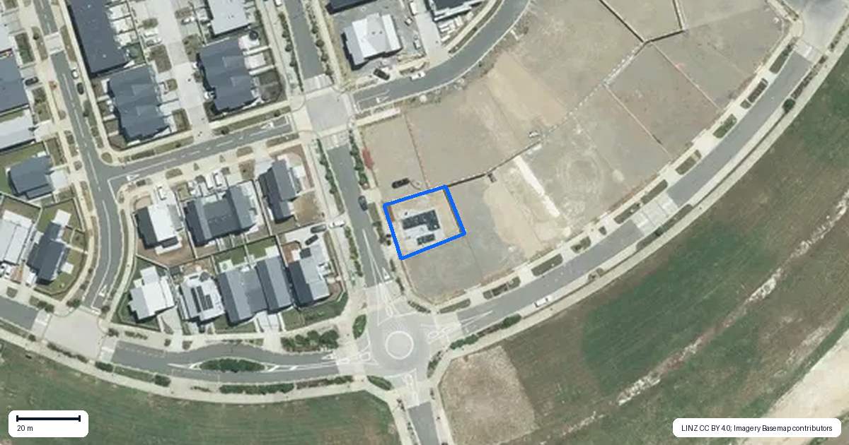 Property context map for 36 Park Green Avenue, Rosehill, Papakura