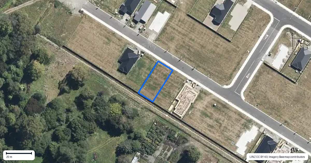 Property context map for 28 Derbridge Street, Woodend