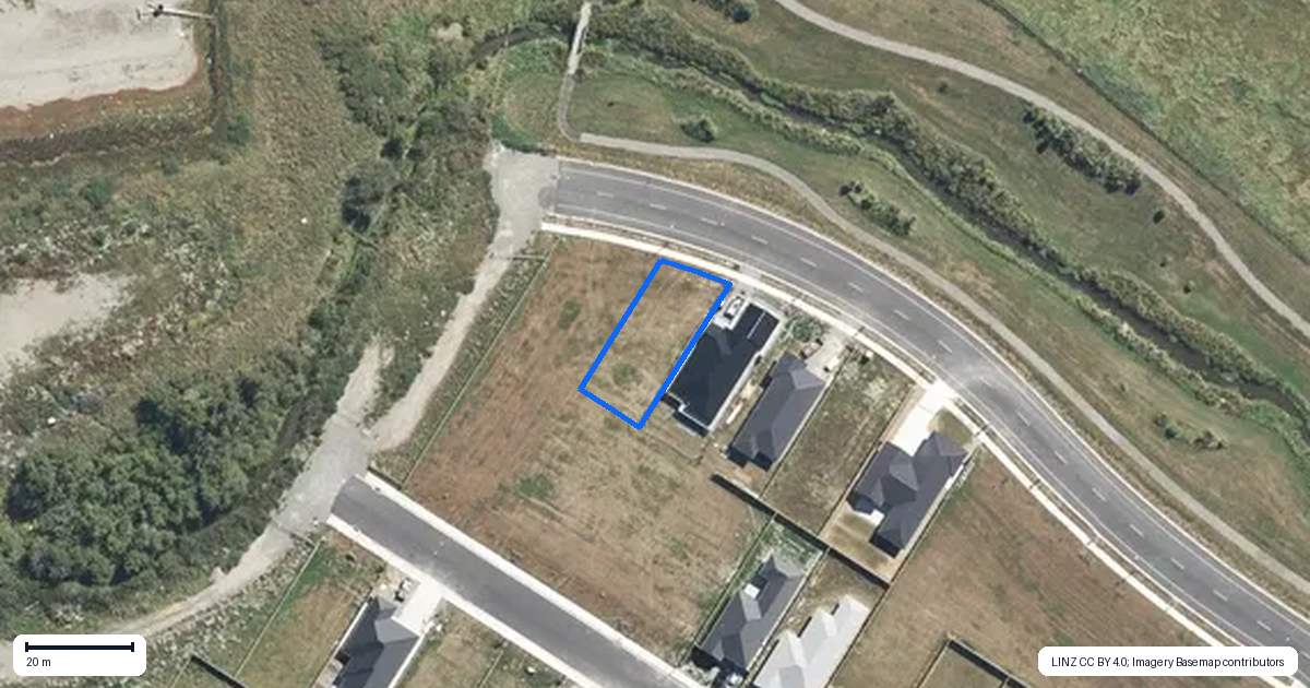 Property context map for 28 Pateman Street, Woodend