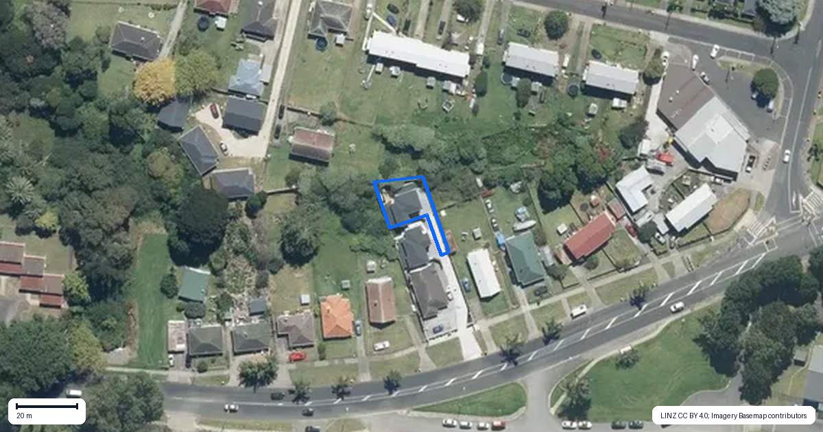 Property context map for 60B Bairds Road, Otara, Auckland