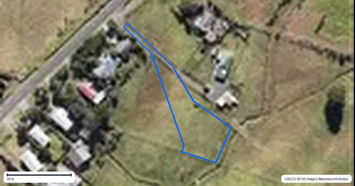 Property context map for 218 Pukepoto Road, Kaitaia