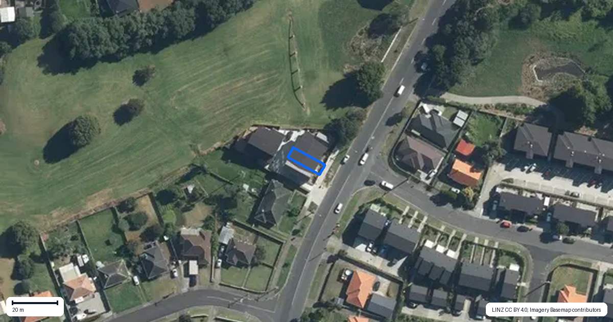 Property context map for 117B Tripoli Road, Panmure, Auckland