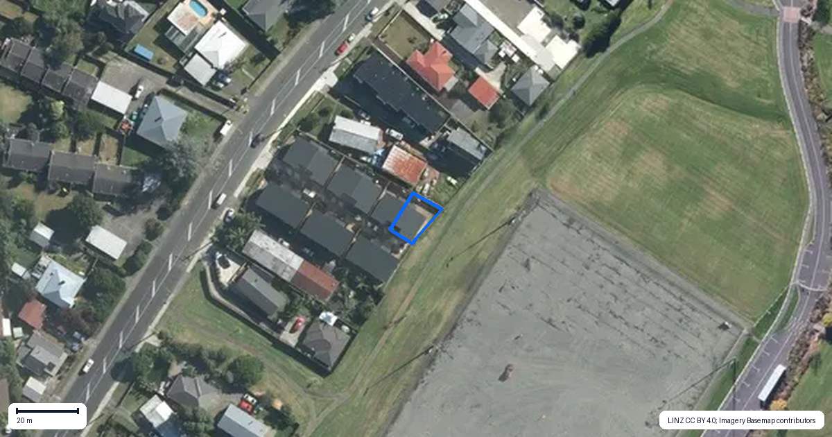 Property context map for 6/100 Seymour Road, Sunnyvale, Auckland