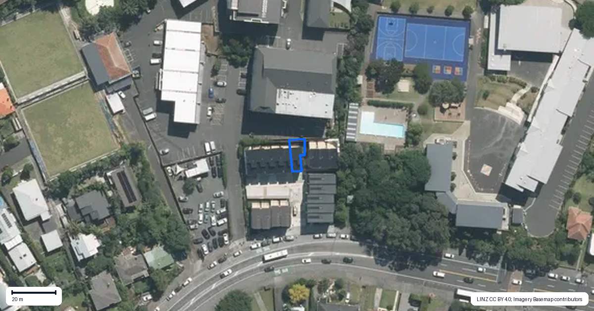 Property context map for 9/667 Great North Road, Grey Lynn, Auckland