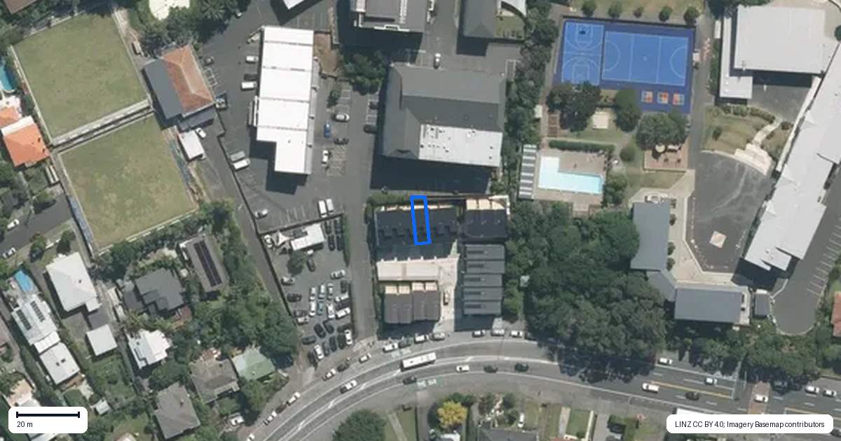 Property context map for 11/667 Great North Road, Grey Lynn, Auckland