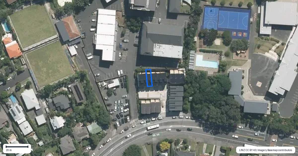 Property context map for 12/667 Great North Road, Grey Lynn, Auckland