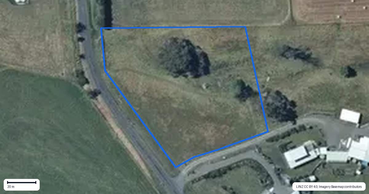 Property context map for 580 Mount Stewart Halcombe Road, Halcombe