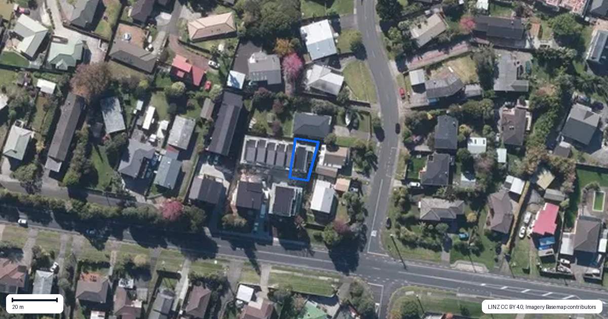 Property context map for 64C Triangle Road, Massey, Auckland