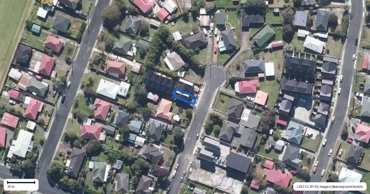 Property context map for 6/4 Serjeant Street, Henderson, Auckland