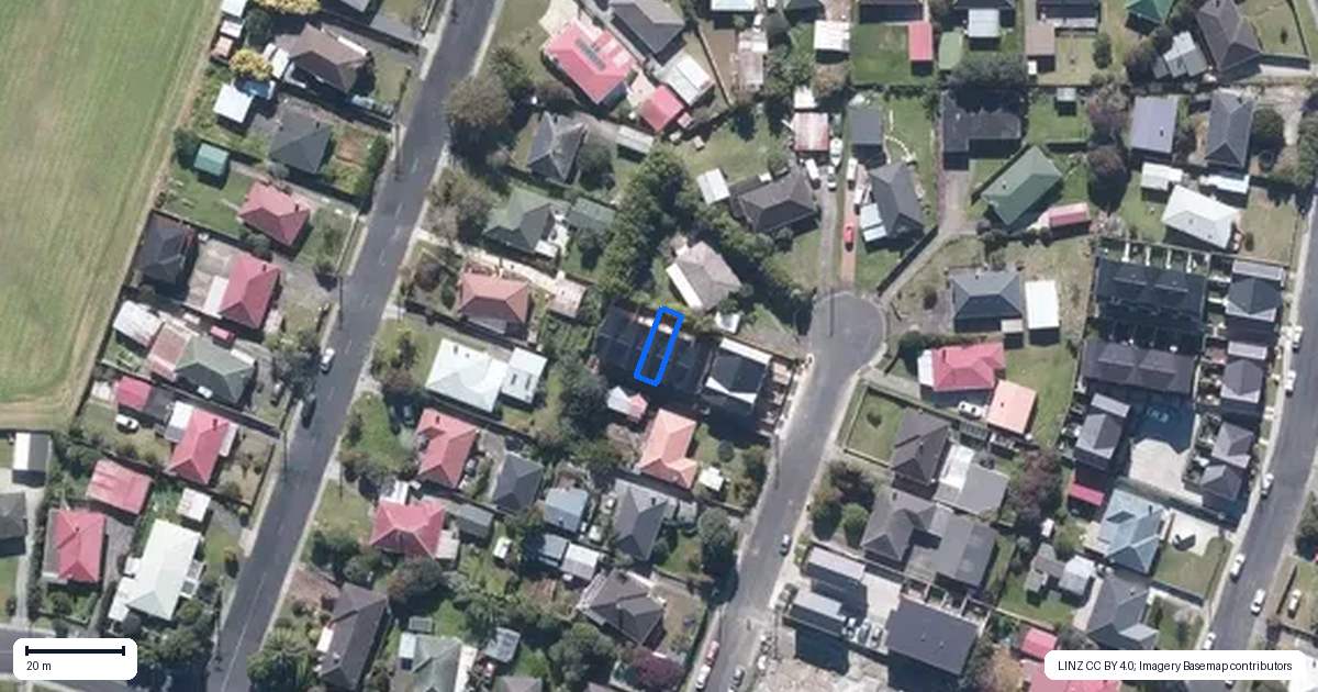 Property context map for 3/4 Serjeant Street, Henderson, Auckland