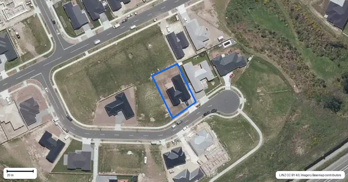 Property context map for 7 Neinei Place, Wharewaka, Taupo