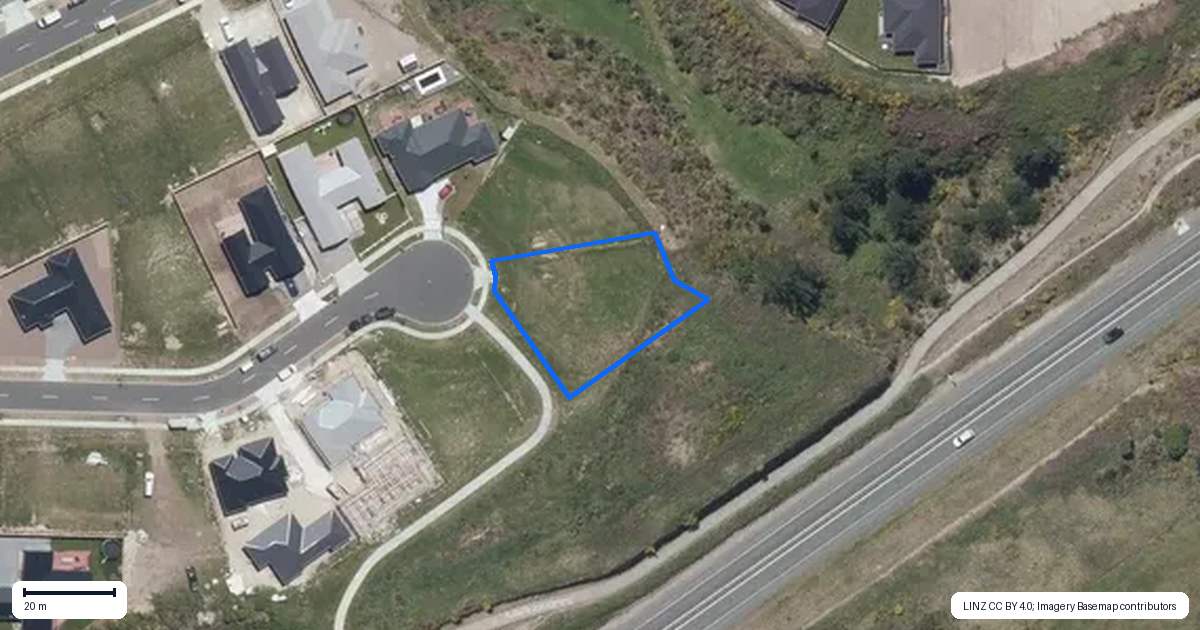 Property context map for 15 Neinei Place, Wharewaka, Taupo