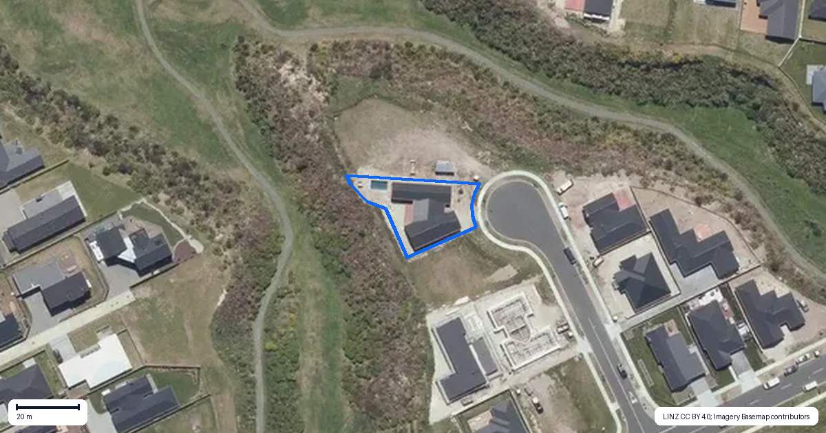 Property context map for 9 Wheki Place, Wharewaka, Taupo