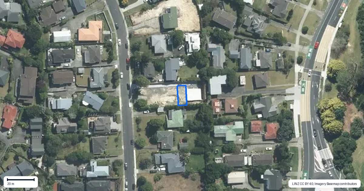 Property context map for 5/20 William Souter Street, Forrest Hill, Auckland