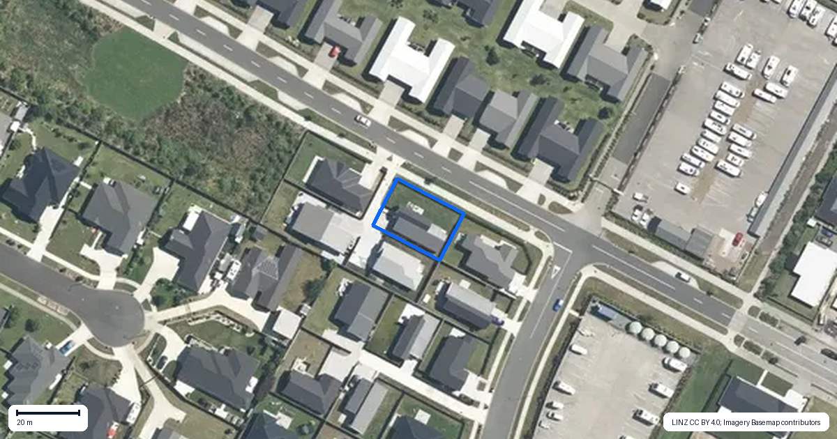 Property context map for 24A Tokotoko Parade, Matamata