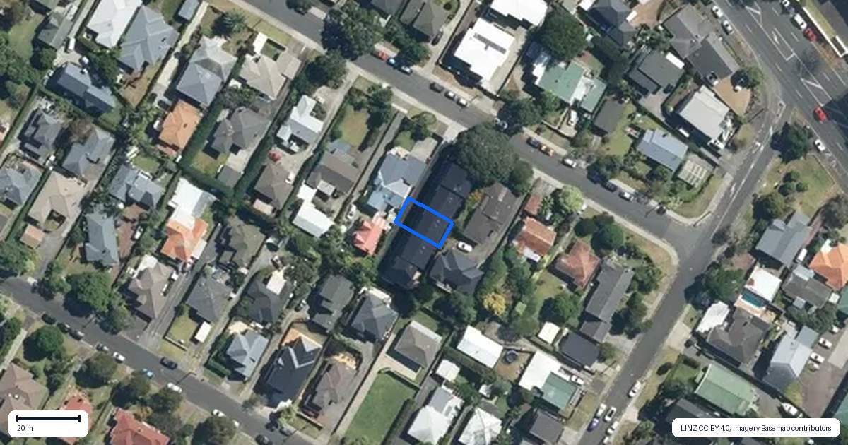 Property context map for 23C William Avenue, Greenlane, Auckland
