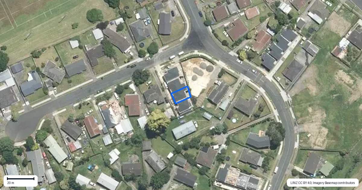 Property context map for 4C Solo Place, Manurewa, Auckland