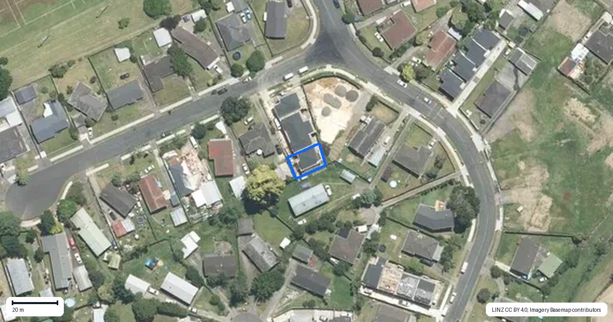 Property context map for 4D Solo Place, Manurewa, Auckland