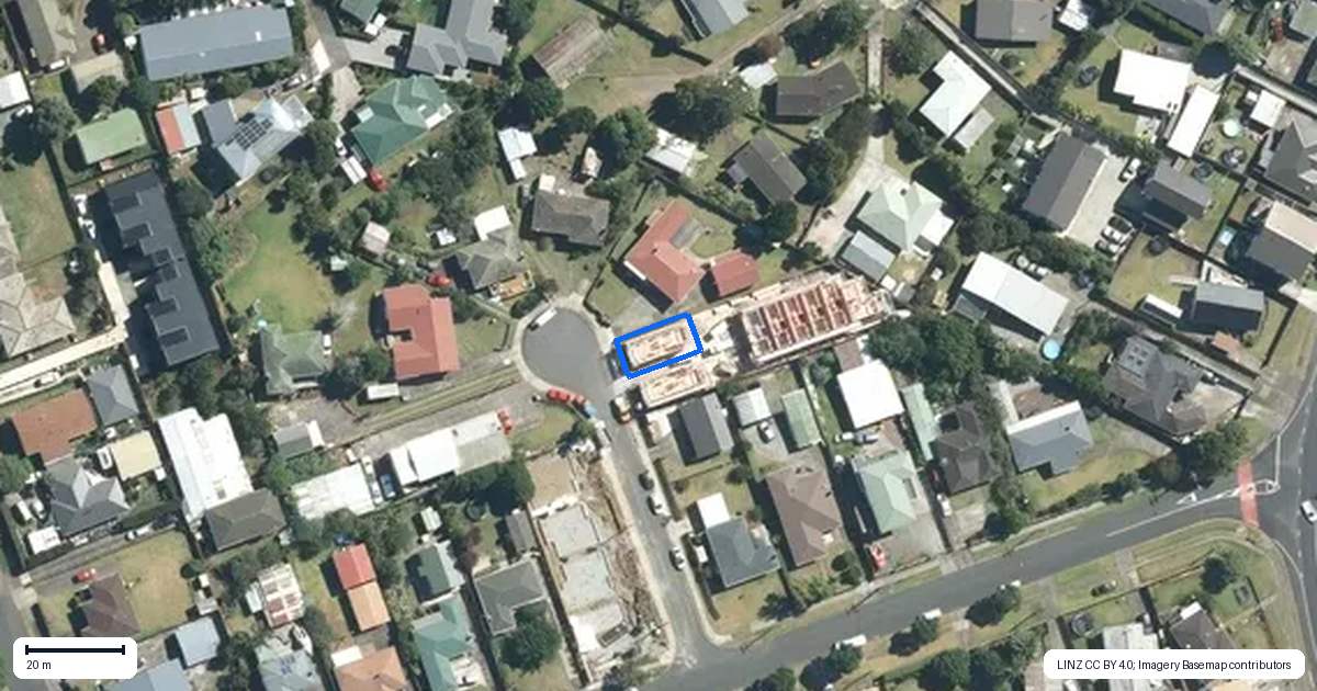 Property context map for 2/3 Derrett Place, Mangere Bridge, Auckland